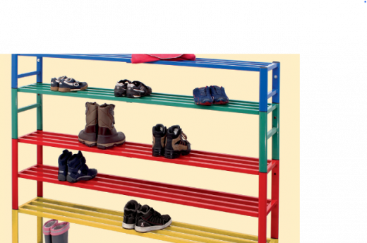 Garderoben-Schuhregal/ Aufsatzregal W-Line