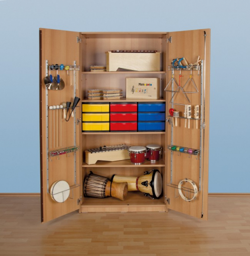 Musikinstrumentenschrank