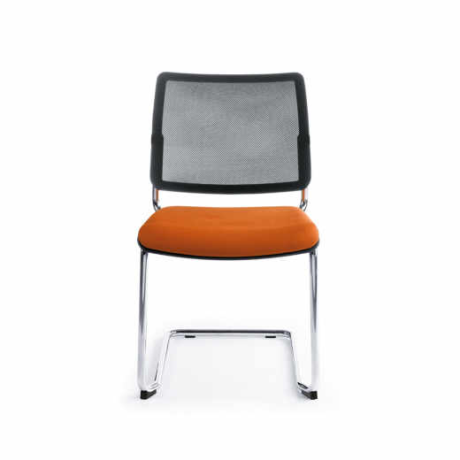 Freischwinger mit Sitzpolster