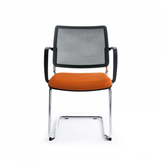 Freischwinger mit Sitzpolster