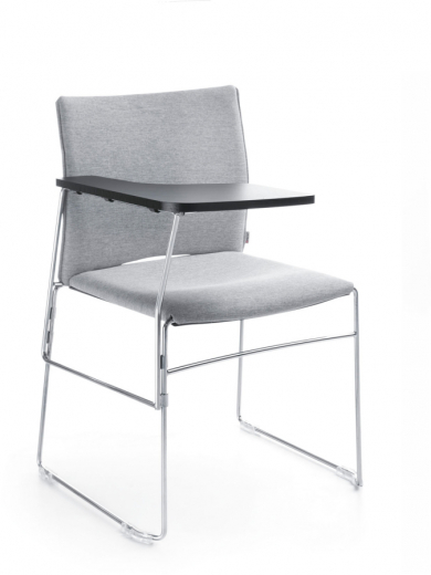 Stuhl mit Sitz- und Rckenpolster