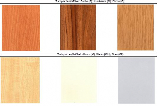 Klapptisch B/H/T: 160x73x80 cm