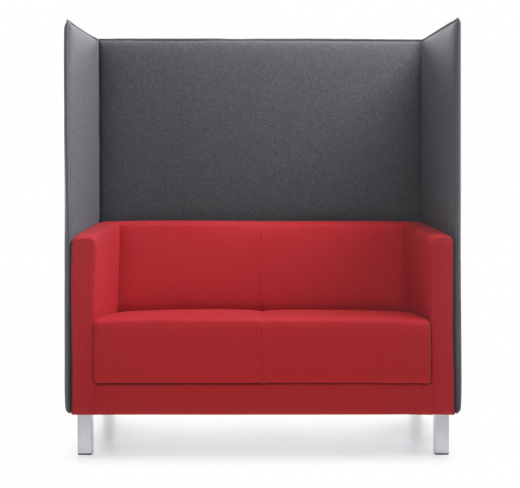 2-Sitzer Sofa mit Trennwand/ Sofaserie Emma