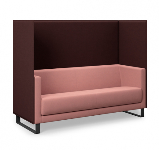 3-Sitzer Sofa mit Trennwand/ Sofaserie Emma