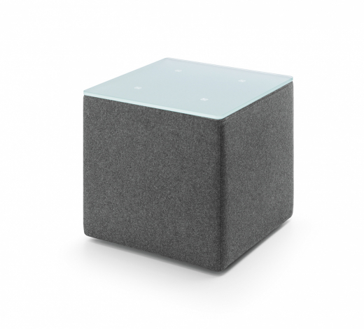 Quadrathocker/ Sofaserie Emma - B1 schwer entflammbar