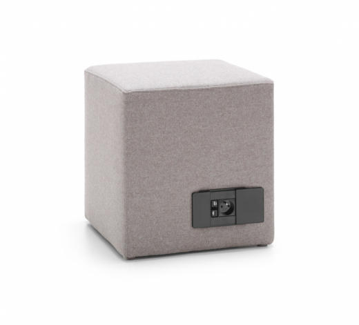 Quadrathocker/ Sofaserie Emma - B1 schwer entflammbar