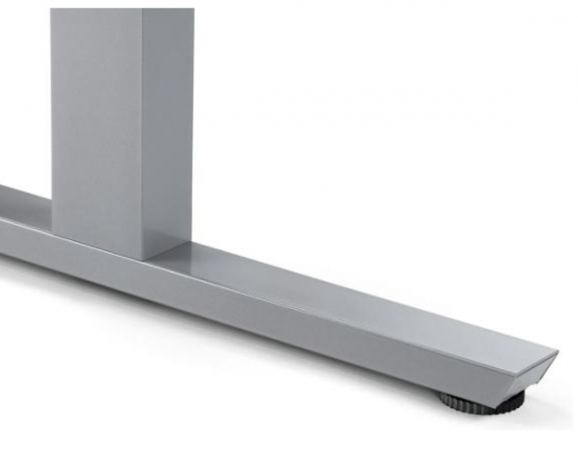 Sitz-/ Stehschreibtisch gebogen