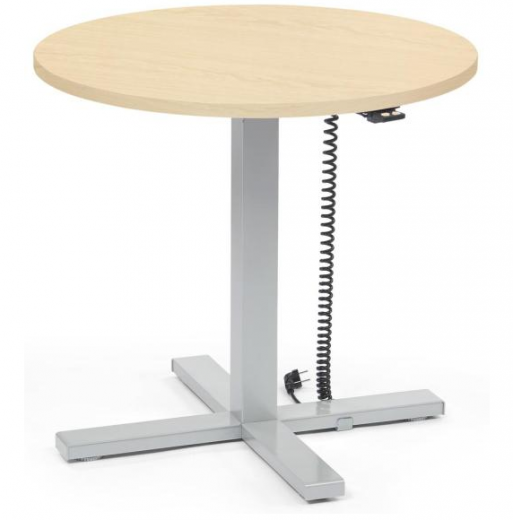 Sitz-/ Stehtisch / Bestelltisch H�henverstellbar Rund