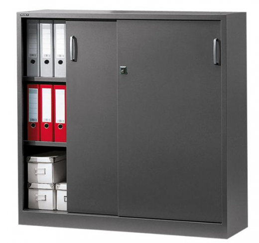 Schiebetrenschrank aus Stahl