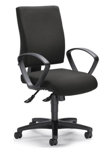 B�rostuhl mit Polyamid-Fu�kreuz schwarz