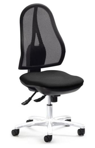 Brostuhl mit Fukreuz verchromt