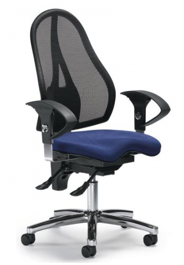 Brostuhl SIT mit Netzrckenlehne