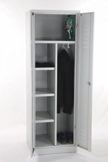 Kleiderwscheschrank mit 3 Ablagebden