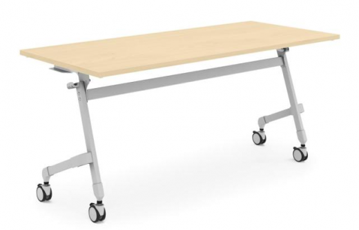 Klapptisch auf Rollen