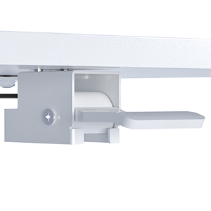 fahrbarer Sitz- Stehtisch h�henverstellbar 72-112 cm