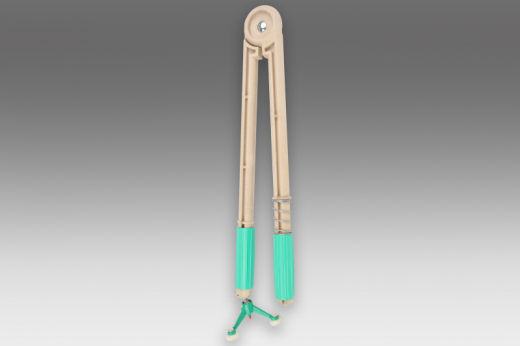 Wandtafelzirkel mit Dreifu