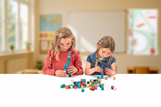 Steckwrfel in 10 Farben (100 Stck)