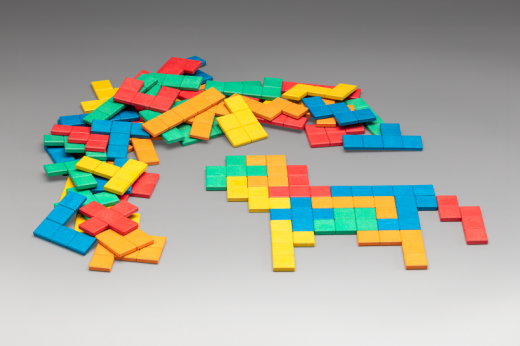 Pentominos in 5 Farben (60 Stck)