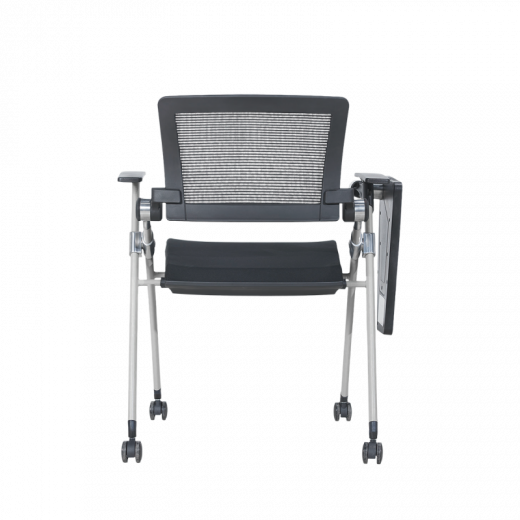 Schulungsstuhl Karl schwarz-grau