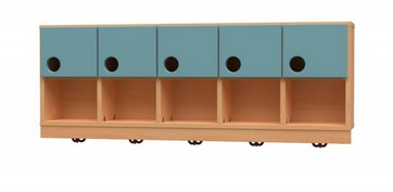 Garderobenablage Modern-Line 5er - sofort lieferbar!!!