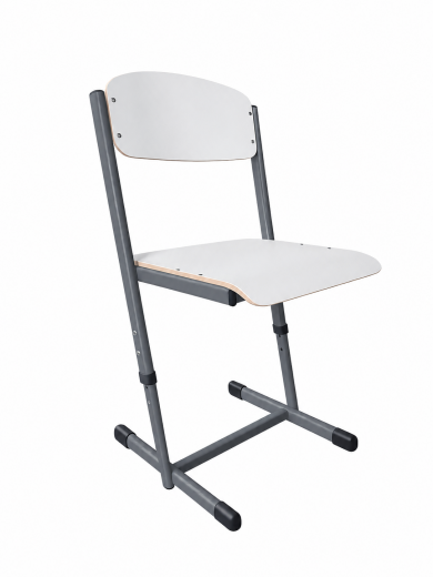 Sch�lerstuhl h�henverstellbar mit HPL Beschichtung