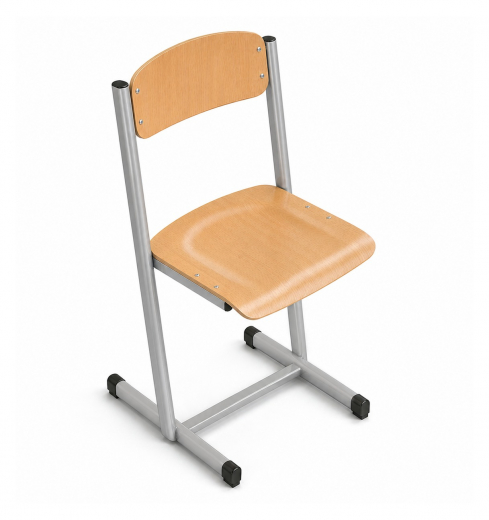 Sch�lerstuhl mit HPL Beschichtung