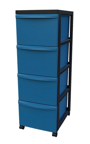 Modulbox / 4 Sch�be - fahrbar H-Line