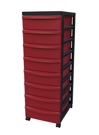 Modulbox / 8 Sch�be - fahrbar H-Line
