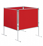 Prsentationstafel- Set Quadrat 4 x 150 x 120 cm