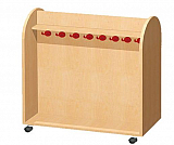 Garderobenwagen/ BxHxT: 124 x 130 x 60 cm H-Line