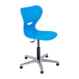 Drehstuhl mit Sicherheits-Gasfeder - fest / fahrbar SP-Line