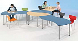 Wellentisch-Set Gruppeninsel CO-Line