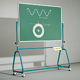 fahrbare Drehtafel 2 - Stahlemaille gr�n