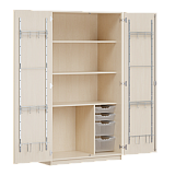 Musikinstrumentenschrank