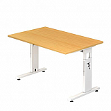 Schreibtisch- hhenverstellbar Rechteckform HB-Line