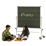 fahrbare, hhenverstellbare Notentafel