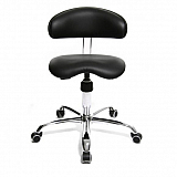 Drehstuhl, Fukreuz verchromt