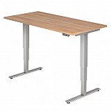 Schreibtisch- hhenverstellbar Rechteckform