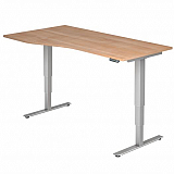 Schreibtisch- hhenverstellbar Freiform