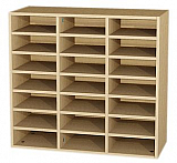 Aufsatzschrank mit 21 Fchern H-Line