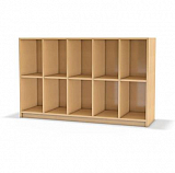 Schulranzenregal mit 10 Fchern H-Line