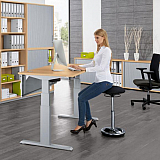 Sitz-/ Stehschreibtisch Hhenverstellbar