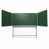 Klappschiebetafel mit kurzem Unterbau-Gegengewicht