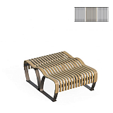 Creative Line gerade Doppelbank