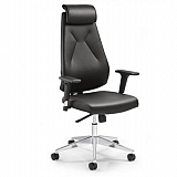 Managementsessel Echtleder