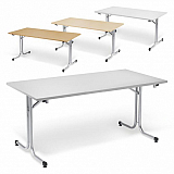 Klapptisch, T-Fu geschwungen