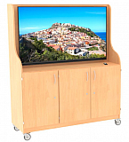 Medienwagen f�r Flachbildschirme XXL H-Line