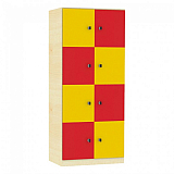 Schliefachschrank mit 8 Fchern, Hhe 190 cm