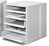 Kunststoff-Schubladenbox offen oder geschlossen