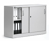 Schiebetrenschrank aus Stahl